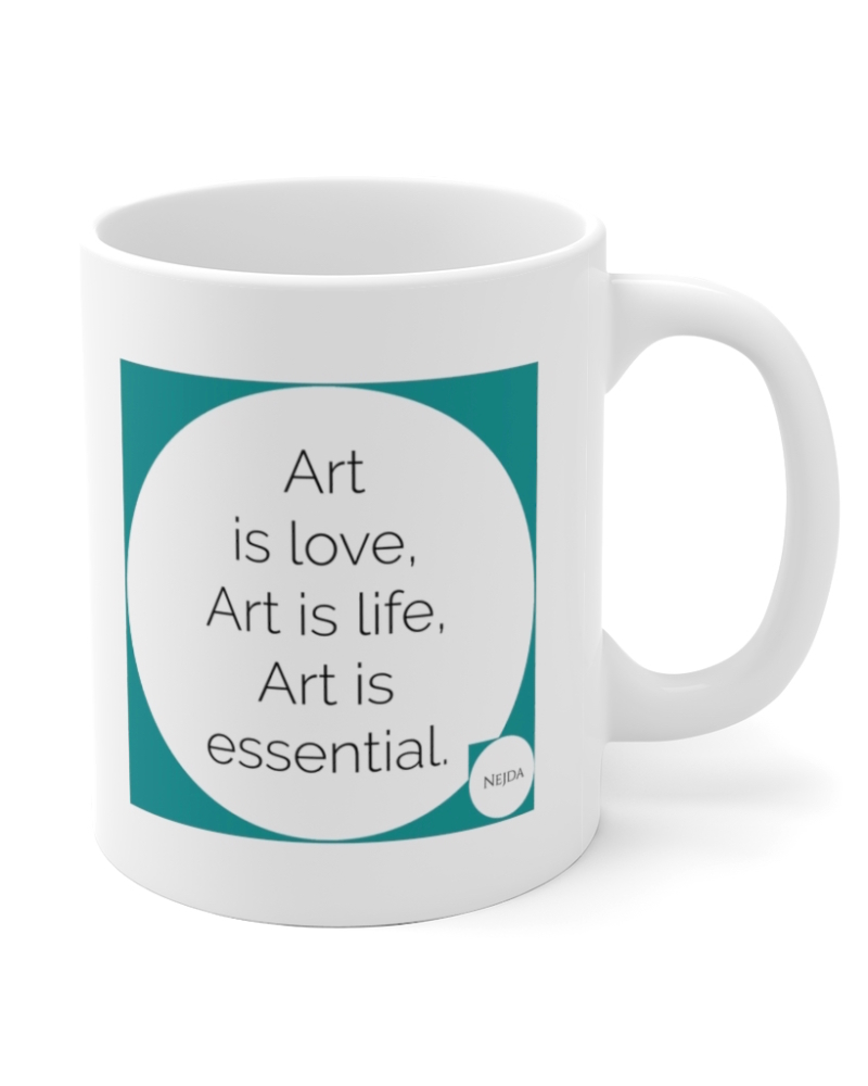 artsy mug artist love