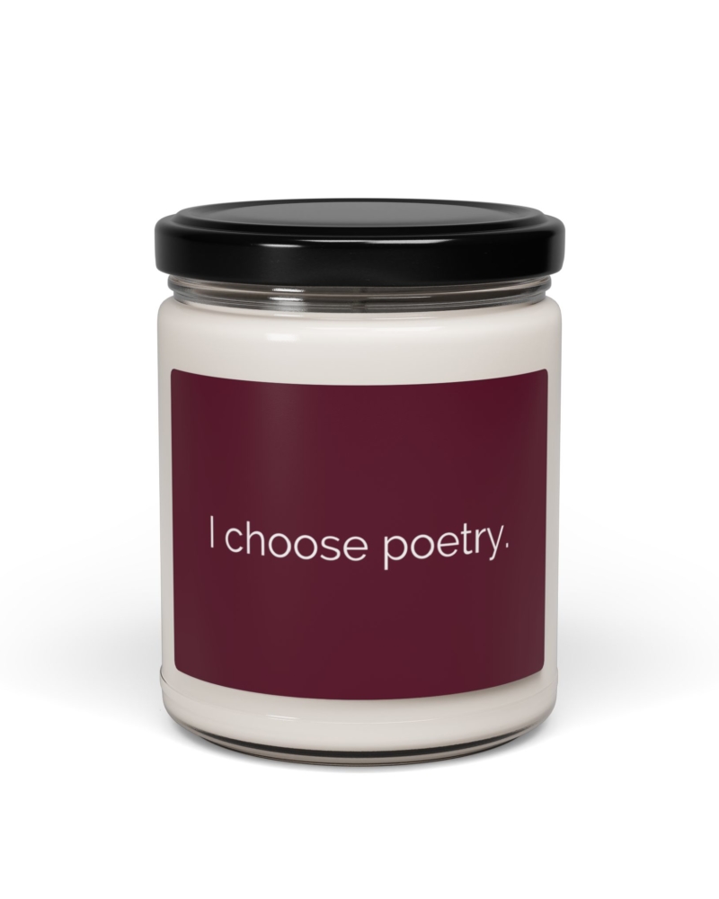 Artsy Candle Poetry Wine Nejda